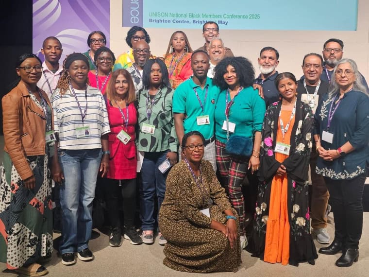At the Unison Black Members Conference