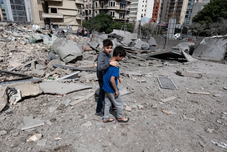 Aftermath of the attack on the Ahmad Abass housing complex in Bachoura (Photos: Guy Smallman)