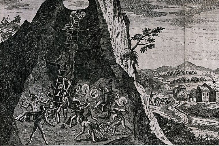 Silver mining in the Americas created vast wealth