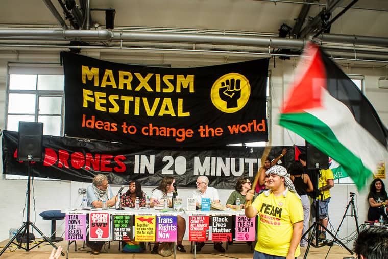 For many ­attending the most ­pressing question was how to ­confront Zionism (Photo: Dave Gilchrist)