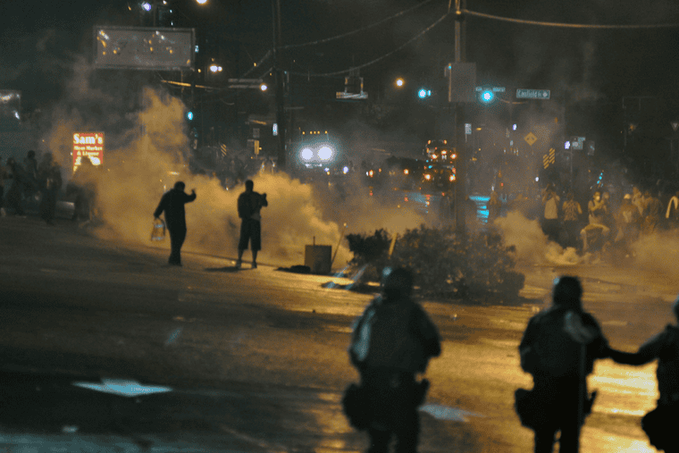The Ferguson unrest was sparked by the death of Michael Brown at the hands of the police (Photo: WikipediaCommons)