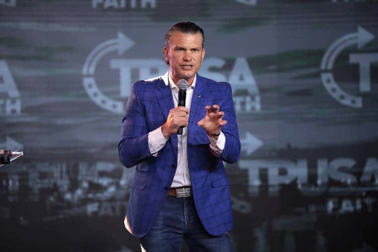 Pete Hegseth in 2023