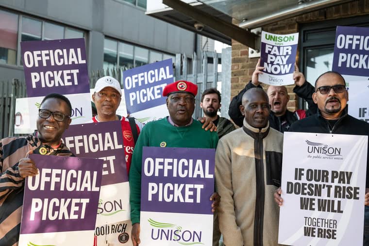 'We want Camden council to know that we mean business' (Photo: Guy Smallman)