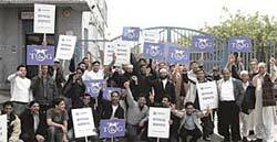 Confident and combative — the Ambala Foods picket line in Stratford, east London (Pic: Mark Thomas)