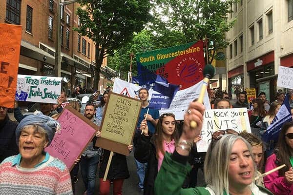 Thousands set to join Bristol Labour mayor Rees in a protest to say ‘fund our city!’