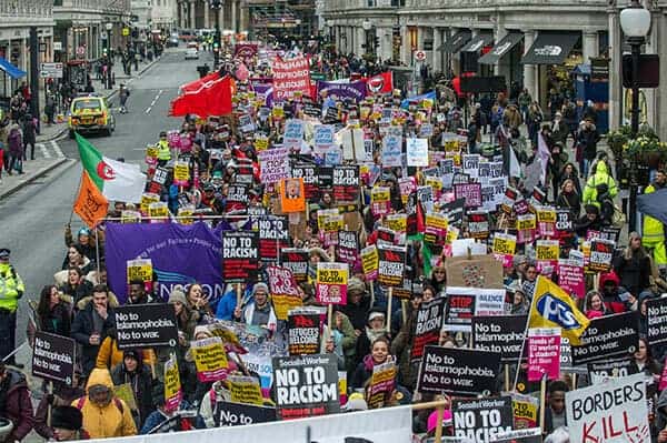 Join the socialists and fight a racist system